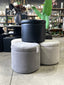 Madeleine Storage Ottoman - Illusion Caviar