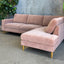 Madeleine Chaise Sofa - Cinnamon