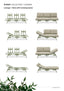 Sunset Outdoor Sofa & Lounger - Charcoal