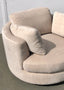Palazzo Swivel Armchair - Encore Marshmallow