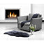 Premium Longwool NZ Sheepskin - Steel