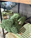Pleat Jute Runner - Green