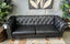 Stanley Chesterfield 3S - Vintage Black Leather