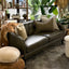 Stella Sofa - Green Leather