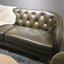 Stella Sofa - Green Leather