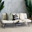 Sunset Outdoor Sofa & Lounger - Charcoal