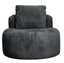 Sophia Faux Fur Armchair - Graphite