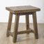 Reclaimed Teak Stool