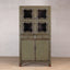 Original Chinese Tall Cabinet - Glass Doors