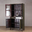 Original Chinese Tall Cabinet - Glass Doors