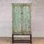 Original Chinese Tall Cabinet - Teal