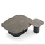 Wave Outdoor Side Table - Charcoal
