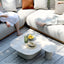 Wave Outdoor Side Table - Mocha