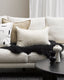 Arcadia Linen Cushion - Almond