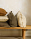 Arcadia Linen Cushion - Putty