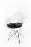 Round Sheepskin Seat Pads