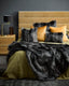 Heirloom Faux Fur Throw - Black Coyote