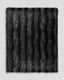 Heirloom Faux Fur Throw - Black Coyote
