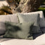 Caspian In + Outdoor Cushion - Eucalyptus