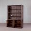 Nero Ribbed Hutch Cabinet