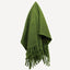 Fringed Throw - Green