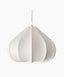 Thea Tear Drop Pendant White - Large