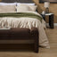 Zaha Bench Seat - Brown Velvet