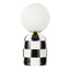 Archie Table Lamp - Black + White