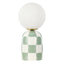 Archie Table Lamp - Mint + White