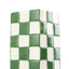 Lulu Collection Check Vase - Green