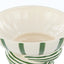 Lulu Collection Twist Stripe Bowl - Green