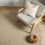Hepburn Round Wool Floor Rug - 200dia.