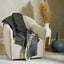Lana NZ Wool Throw - Licorice
