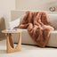 Pele Faux Fur Throw - Toasted Coconut