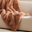 Pele Faux Fur Throw - Toasted Coconut