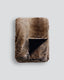 Heirloom Faux Fur Throw - Sable