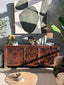 Original Chinese Sideboard - Brown + Black Distressed