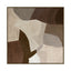 Earthern Shades Framed Canvas Art - 100x100cm