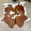 Cowhide - Tan + White