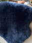 Premium Longwool NZ Sheepskin - Dark Navy