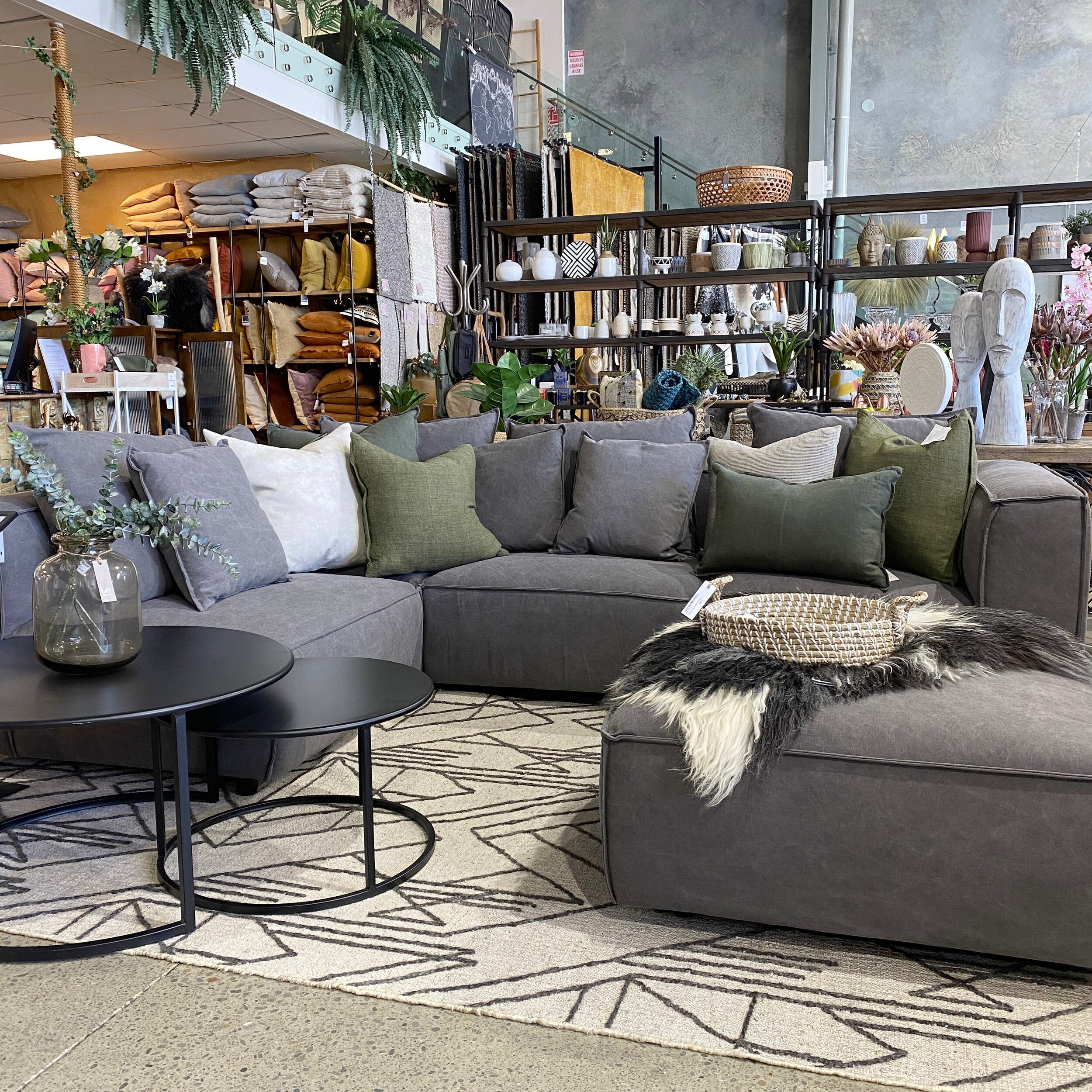 Camino Modular Sofa Charcoal – Loft Furniture NZ1