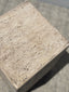 Franca Travertine Side Table
