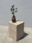 Franca Travertine Side Table