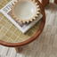 Tegola Tile + Wood Side Table - Short