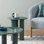 Netta Marble Side Table - Green