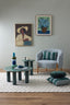 Netta Marble Side Table - Green