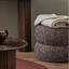 Phoenix Ottoman - Chocolate