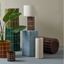 Seidler Ceramic Tile Stool - Blue