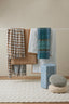 Seidler Ceramic Tile Stool - Blue