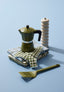 Kit Recycled Cotton Tea Towel Set - Olive